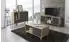 Skraut Home Wind Couchtisch 45x92x50cm Holz Puccini/Grau (DV-HZ0I-RCOF)