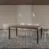 Itamoby Everyday Ausziehtisch 200/460x90cm Taubengrau, Anthrazitfarbene Beine