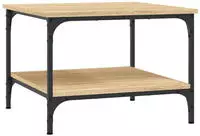 vidaXL Couchtisch Sonoma-Eiche 55x55x40 cm Holzwerkstoff