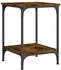 vidaXL Couchtisch Rauchige Eiche 40x40x55cm Holzwerkstoff (832825)