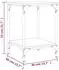 vidaXL Couchtisch Rauchige Eiche 40x40x55cm Holzwerkstoff (832825)