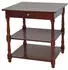 Moebel Direkt Online Beistelltisch Martha mit Schublade & 2 Ablagen, Massivholz, 52x54x48cm