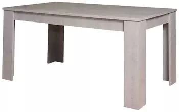 Dmora Dpanic Ausziehbarer Esstisch 160/220x88cm, Zement (8052773819343)
