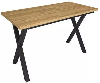 Skraut Home Esstisch Industriestil Eiche 194x90x74cm (539_6)