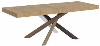 Itamoby Volantis Premium Ausziehbarer Tisch 90x180/284cm Eiche Natur 4/C