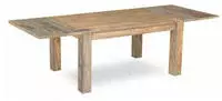 MASSIVMOEBEL24.DE | Nature Grey Esstisch mit Ansteckplatten Sheesham - Verschiedene
