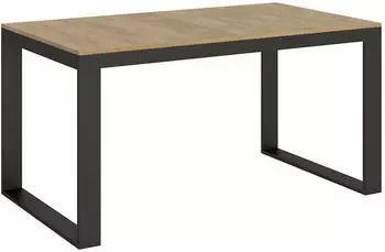 Itamoby Tecno Evolution Ausziehtisch 90x160/420cm Eiche Natur Anthrazit (VE165TATECEVO-QN-AN)