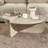 Kauf-Unique Orion Couchtisch 2-teilig Travertin-Optik Beige 90x60x30cm (2920919)