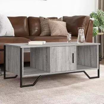 vidaXL Couchtisch Braun Eichen-Optik 100x51x40cm Holzwerkstoff (848493)