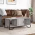 vidaXL Couchtisch Braun Eichen-Optik 100x51x40cm Holzwerkstoff (848493)