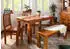 Massivmoebel24 Oxford Esstisch Akazie massiv 180x90x76cm honig lackiert (09-108-610-9104)
