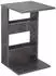 Ricoo WM042 Beistelltisch C-Form Holz Betonoptik Grau 35x60x40cm (WM042-BG)