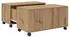vidaXL Couchtisch Artisan-Eiche 75x75x38cm Holzwerkstoff