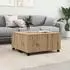 vidaXL Couchtisch Artisan-Eiche 75x75x38cm Holzwerkstoff