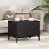 vidaXL Couchtisch Schwarz Eichen-Optik 60x44,5x45cm Holzwerkstoff (881173)