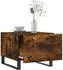 vidaXL Couchtisch 2er-Set Räuchereiche 50x50x40cm Holzwerkstoff (829455)