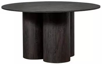 Woood Oona Esstisch rund, MDF dunkelbraun, &Oslash;140cm (16797018-0)
