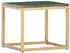 vidaXL Couchtisch Echtstein Marmoroptik Grün 40×40×35cm (286437)