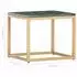 vidaXL Couchtisch Echtstein Marmoroptik Grün 40×40×35cm (286437)