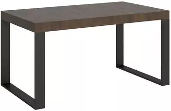 Itamoby Tecno Ausziehtisch 90x160/420cm, Nussbaum / Anthrazit (VE165TATECALL-NC-AN)