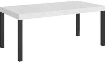 Itamoby Everyday Ausziehtisch 90x180/284cm Esche Weiß Anthrazit (VE180TAEVEALL-BF-AN)