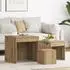 vidaXL Satztische 3 Stk. Holzwerkstoff Artisan-Eiche (856687)