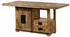Massivmoebel24 Railway Esstisch Mangoholz 160x80x76cm natur lackiert (09-330-772-0113)