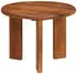 vidaXL Nesting-Couchtische 3er-Set Mangoholz massiv Honigbraun