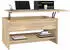 vidaXL Couchtisch Sonoma-Eiche 80x50x40cm Holzwerkstoff (809659)