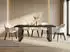 WFL GROUP Marco Esstisch ausziehbar Loft-Stil schwarze Metallbeine 140–240cm
