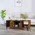 vidaXL Couchtisch Räuchereiche 102x50x40cm Holzwerkstoff (817528)