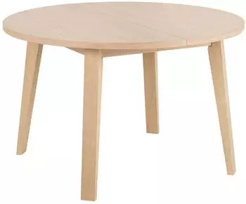 Furniture To Go A-Line Runder Esstisch, Wei&szlig;e Eiche