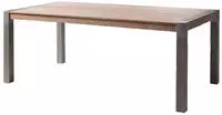 Esstisch Akazie 200x100x76 Beige Lackiert Amsterdam 115