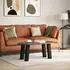 vidaXL Couchtischbeine 4 Stk. Schwarz 30cm Stahl (4012496)