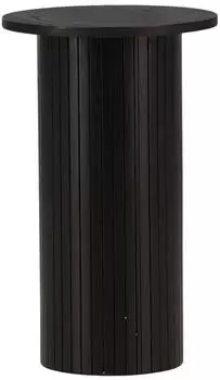 ebuy24 Bianca Ecktisch &Oslash;40cm, Schwarz
