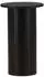 ebuy24 Bianca Ecktisch Ø40cm, Schwarz