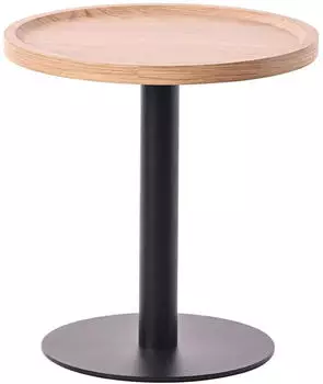 CLP Aspen Beistelltisch Eukalyptusholz, rund, 40x42x40cm (324358)