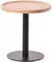 CLP Aspen Beistelltisch Eukalyptusholz, rund, 40x42x40cm (324358)