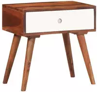 vidaXL Beistelltisch 45x30x45 cm Massivholz Akazie