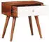 vidaXL Beistelltisch Massivholz Akazie 45x30x45cm (4102371)
