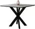 Mirjan24 Paro Esstisch Quadratisch Industrial Design Beton Optik 90x90cm