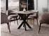 Mirjan24 Paro Esstisch Quadratisch Industrial Design Beton Optik 90x90cm