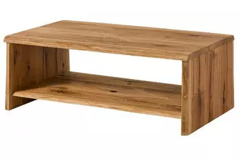 Massivmoebel24 Pure Oak #308 Couchtisch Wildeiche 120x70x45cm natur ge&ouml;lt (38-200-876-3008)