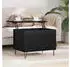vidaXL Couchtisch Schwarz Eichen-Optik 60x44,5x45cm Holzwerkstoff (882671)