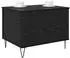 vidaXL Couchtisch Schwarz Eichen-Optik 60x44,5x45cm Holzwerkstoff (882671)