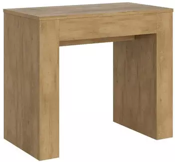 Itamoby Ausziehbare Konsole Extra 90x49/307cm Eiche Natur, 14 Personen (VE090COEXT440-QN)