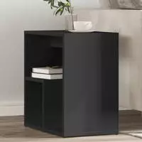 vidaXL Beistelltische 2 Stk. Schwarz 50x30x50 cm Holzwerkstoff