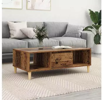 vidaXL Couchtisch Altholz-Optik 102x55x35cm (875119)