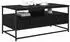 vidaXL Couchtisch Schwarz Eichen-Optik 100x51x45cm Holzwerkstoff (882766)