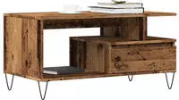 vidaXL Couchtisch Altholz-Optik 90x49x45 cm Holzwerkstoff